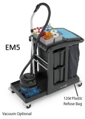 EM3 Numatic EcoMatic Janitorial Trolley